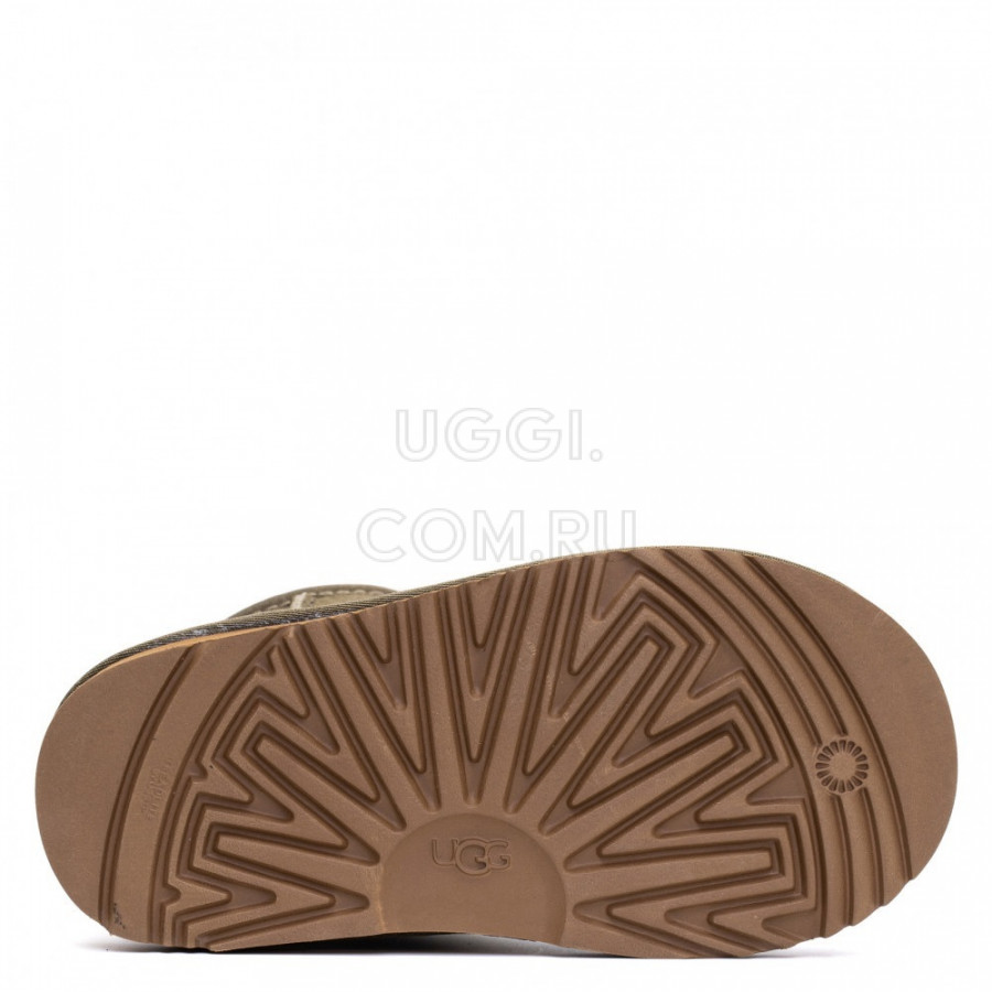 Детские UGG Kids Classic Short II Khaki