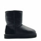 Детские UGG Kids Classic Short Metallic Black