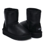 UGG Kids Classic Short Metallic Black