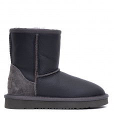 Kids Classic Short Metallic Grey