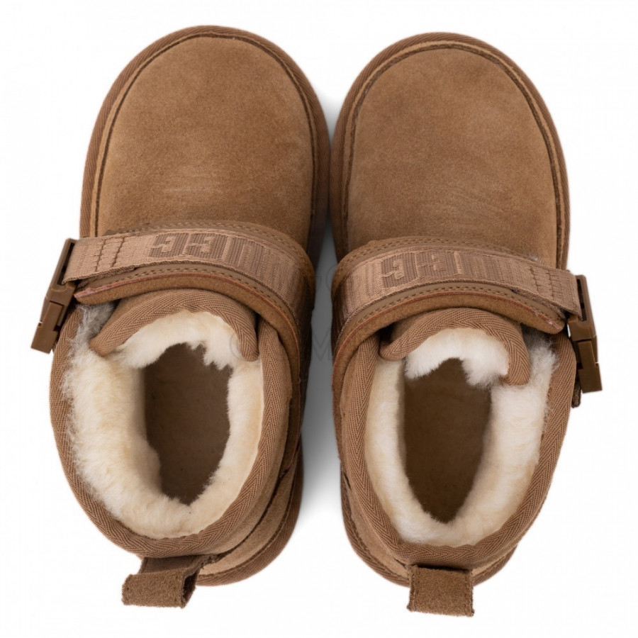 Детские UGG Kids Neumel Snapback Chestnut