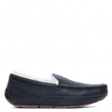 Mens Ascot Leather Black