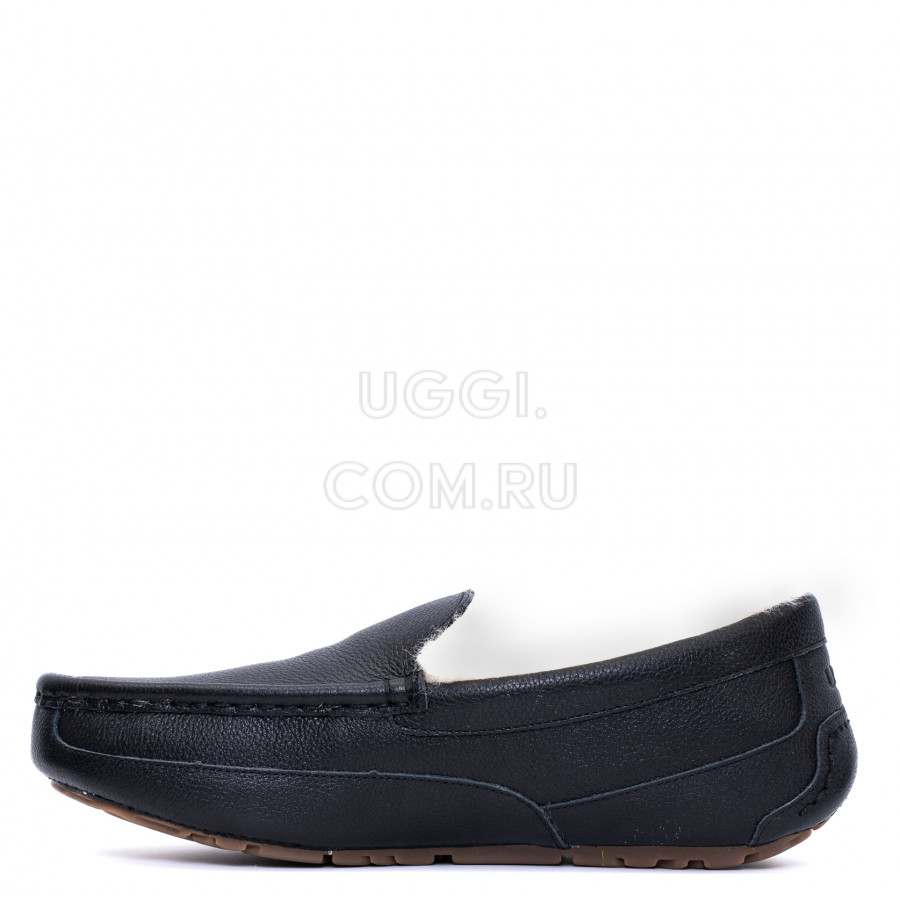 Мужские UGG Mens Ascot Leather Black