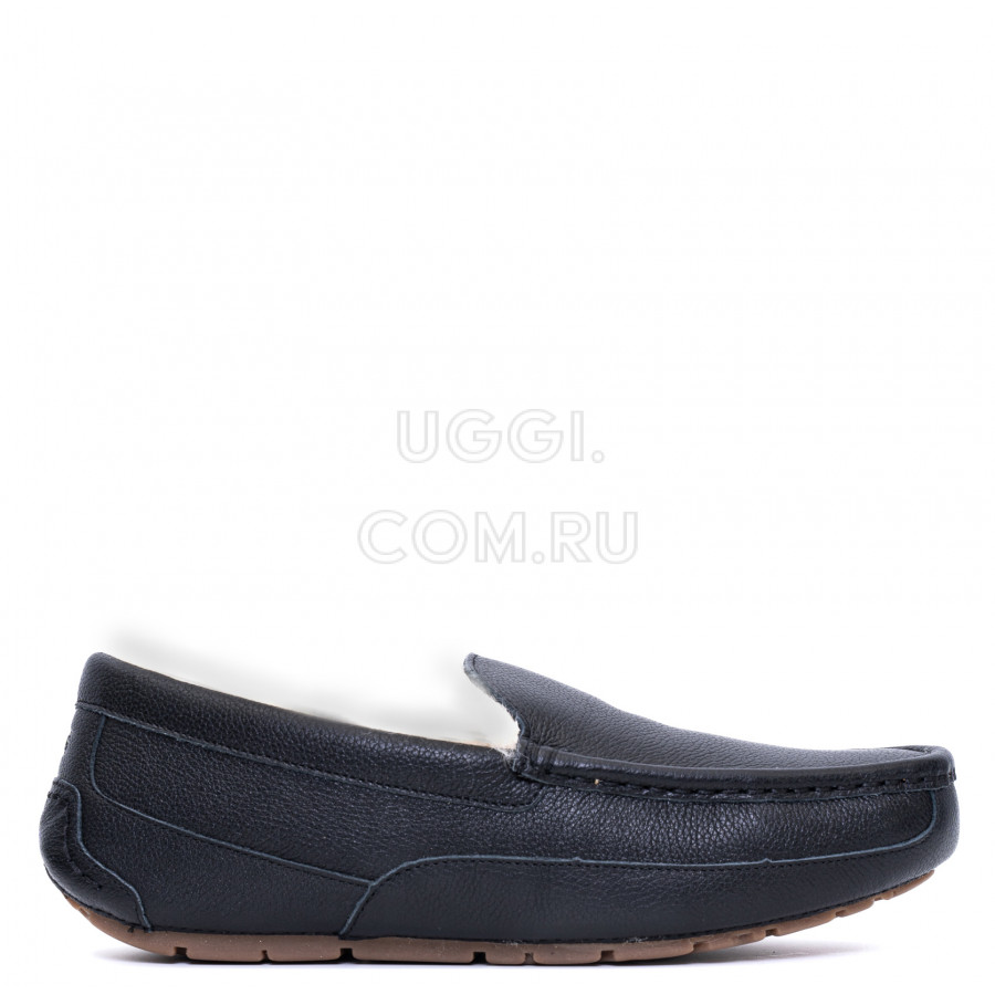 Мужские UGG Mens Ascot Leather Black