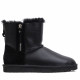 Мужские UGG Mens Classic Mini Double Zip Metallic Black