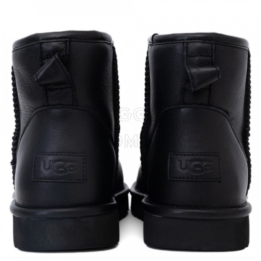 Мужские UGG Mens Classic Mini Leather Black
