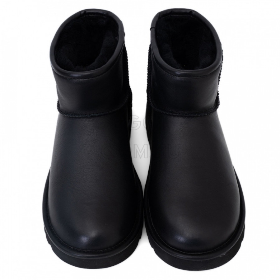 Мужские UGG Mens Classic Mini Leather Black