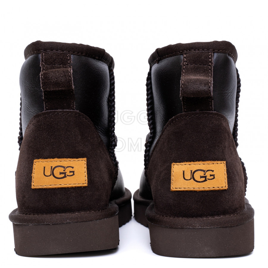 Мужские UGG Mens Classic Mini Metallic Chocolate