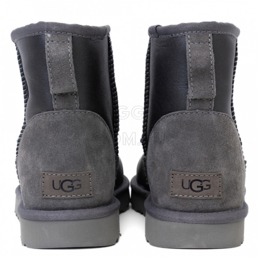 Мужские UGG Mens Classic Mini Metallic Grey