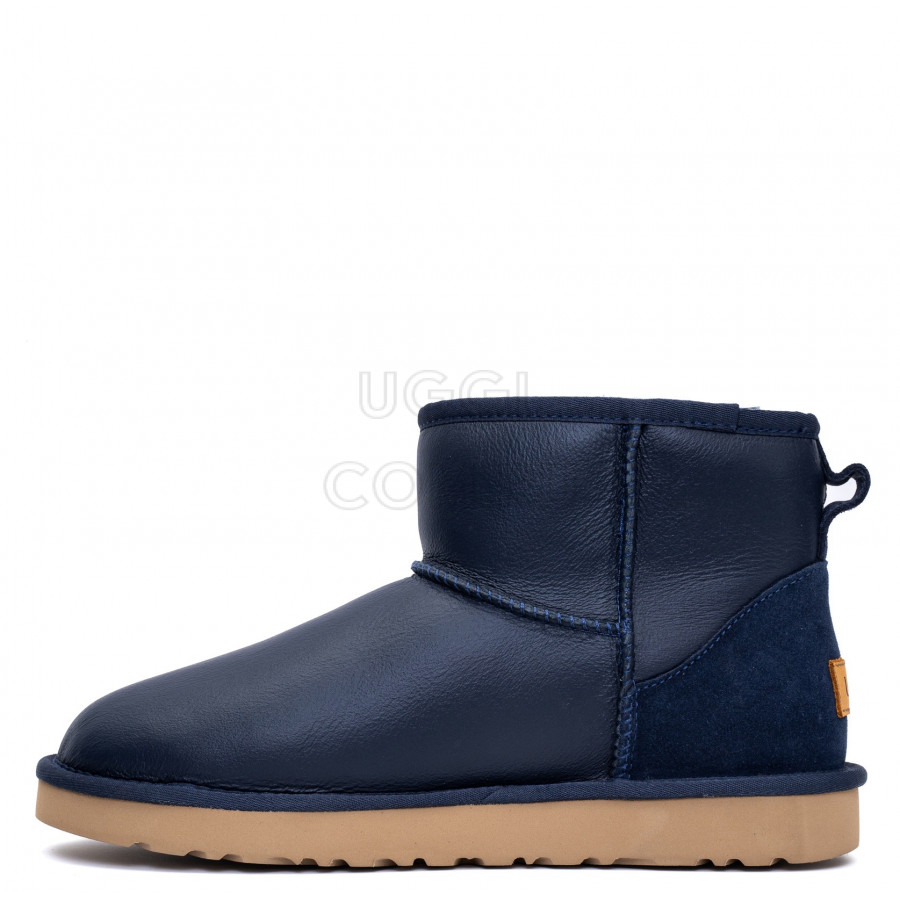Мужские UGG Mens Classic Mini Metallic Navy