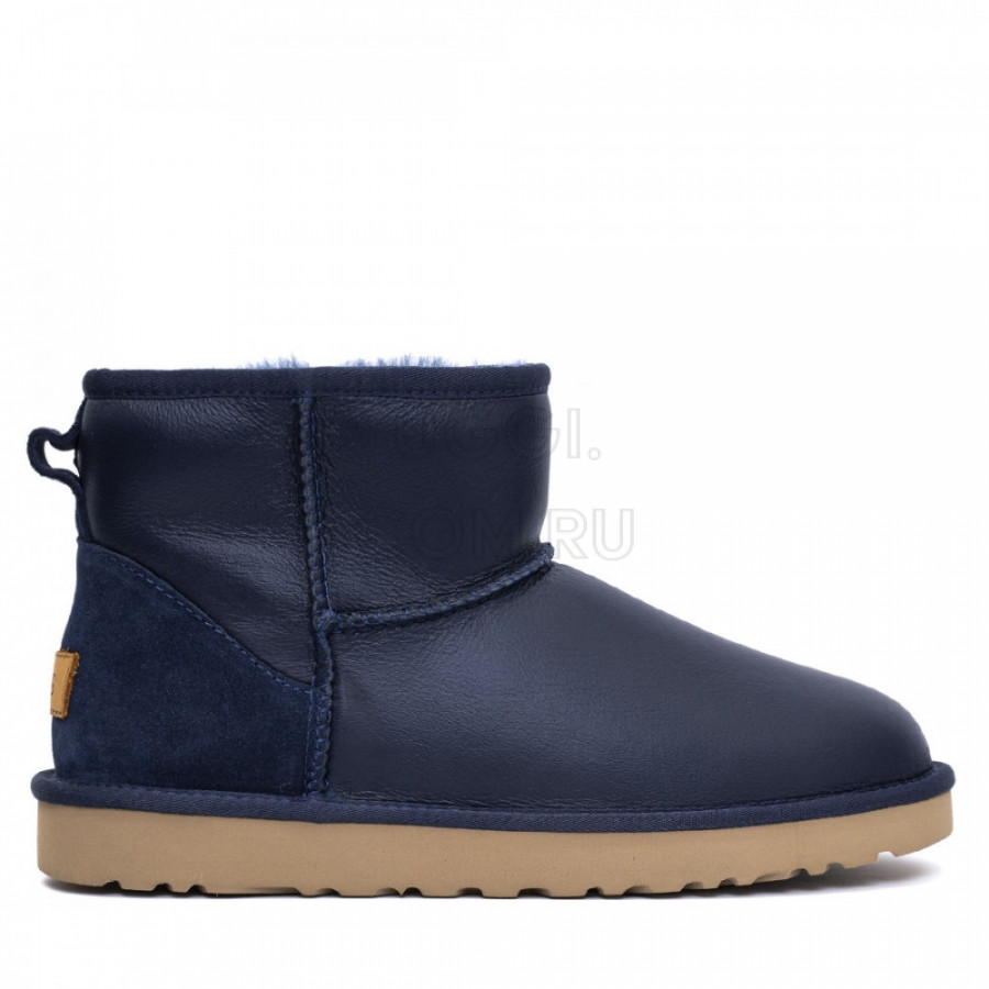 Мужские UGG Mens Classic Mini Metallic Navy