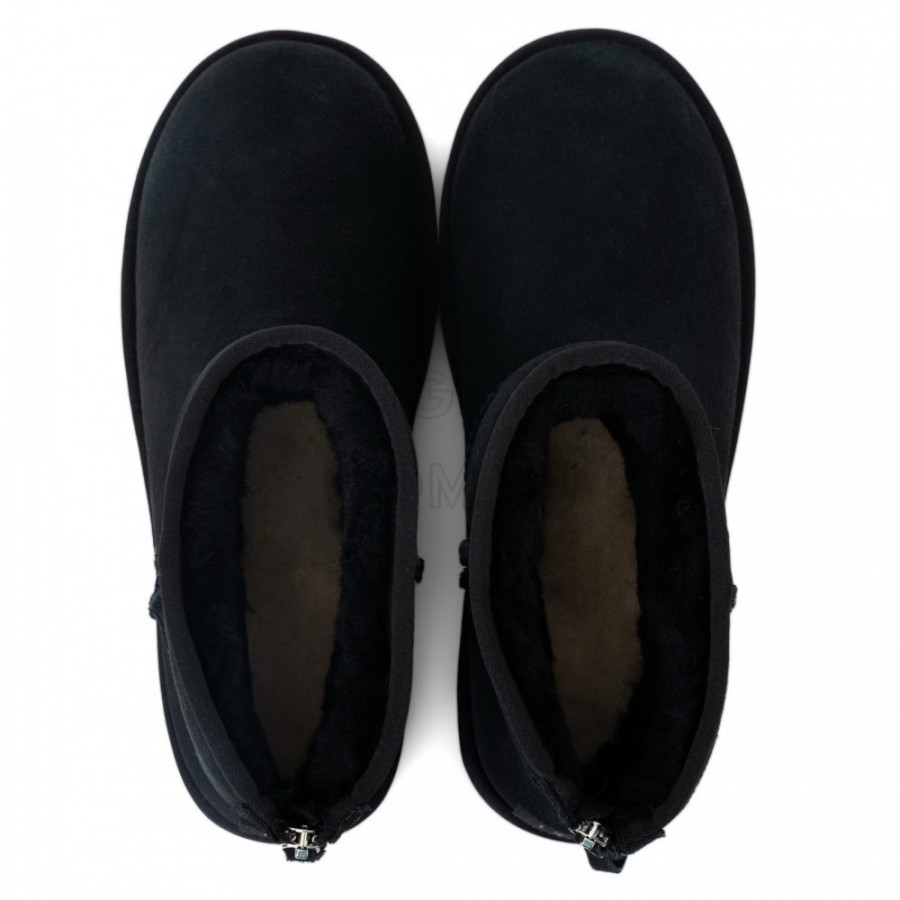 Мужские UGG Mens Classic Mini Zip II Black