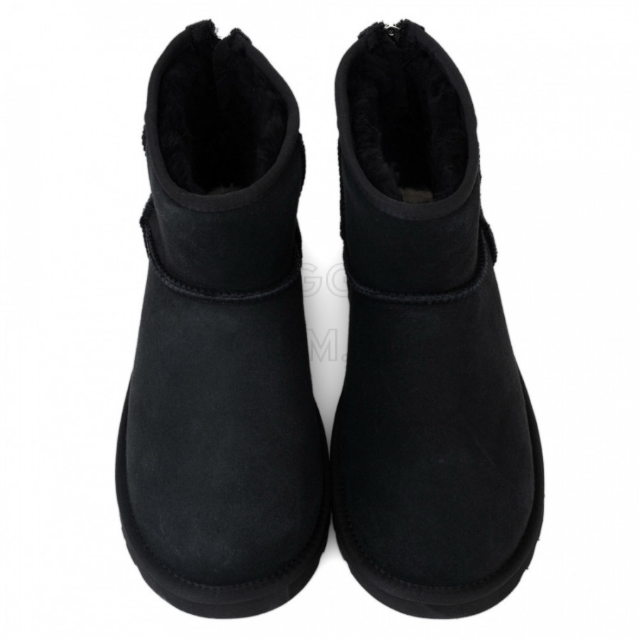 Мужские UGG Mens Classic Mini Zip II Black