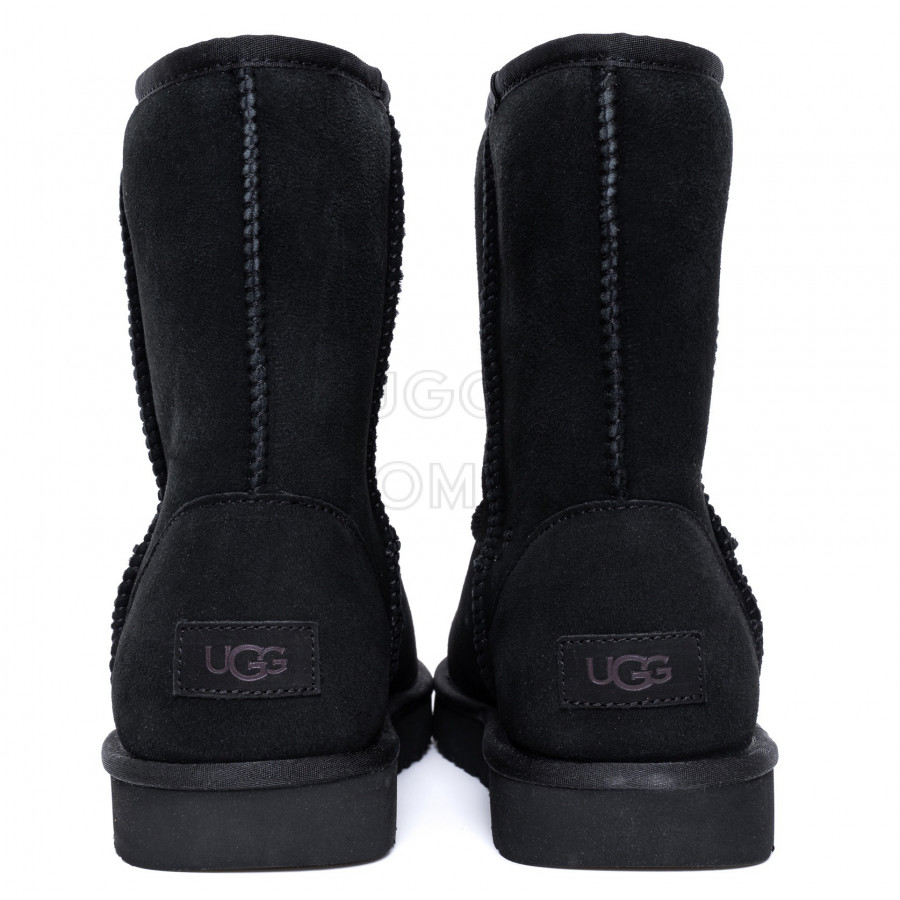 Мужские UGG Mens Classic Short II Black
