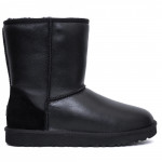 Mens Classic Short Metallic Black