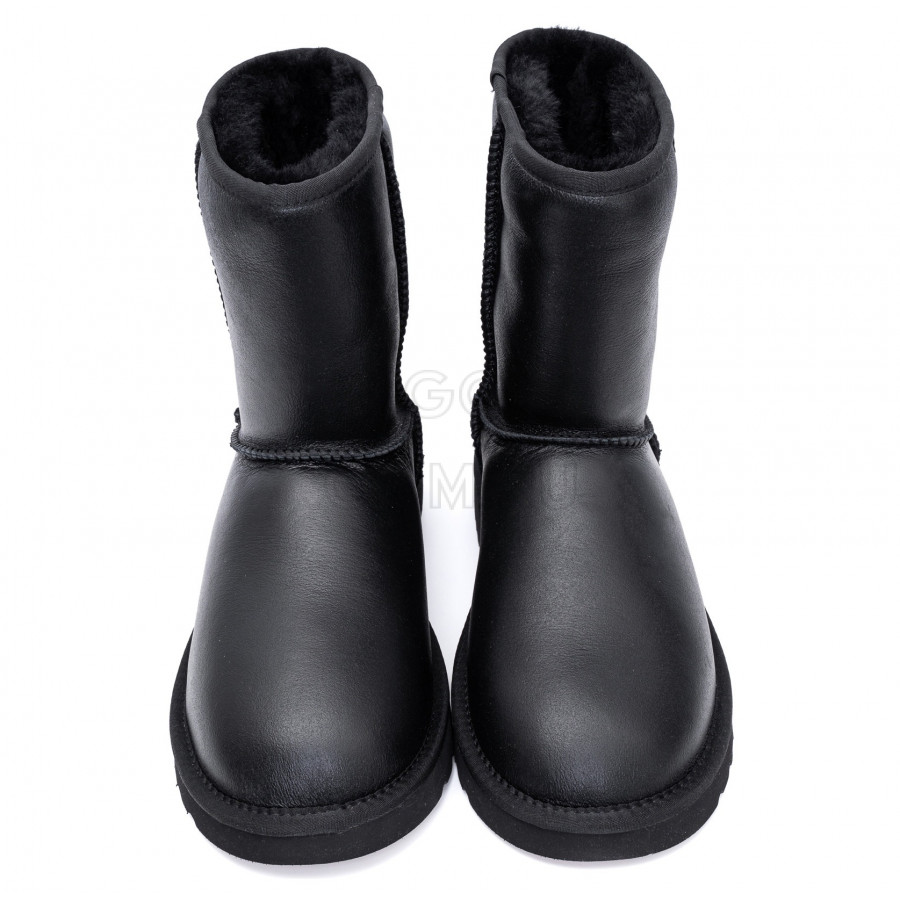Мужские UGG Mens Classic Short Metallic Black