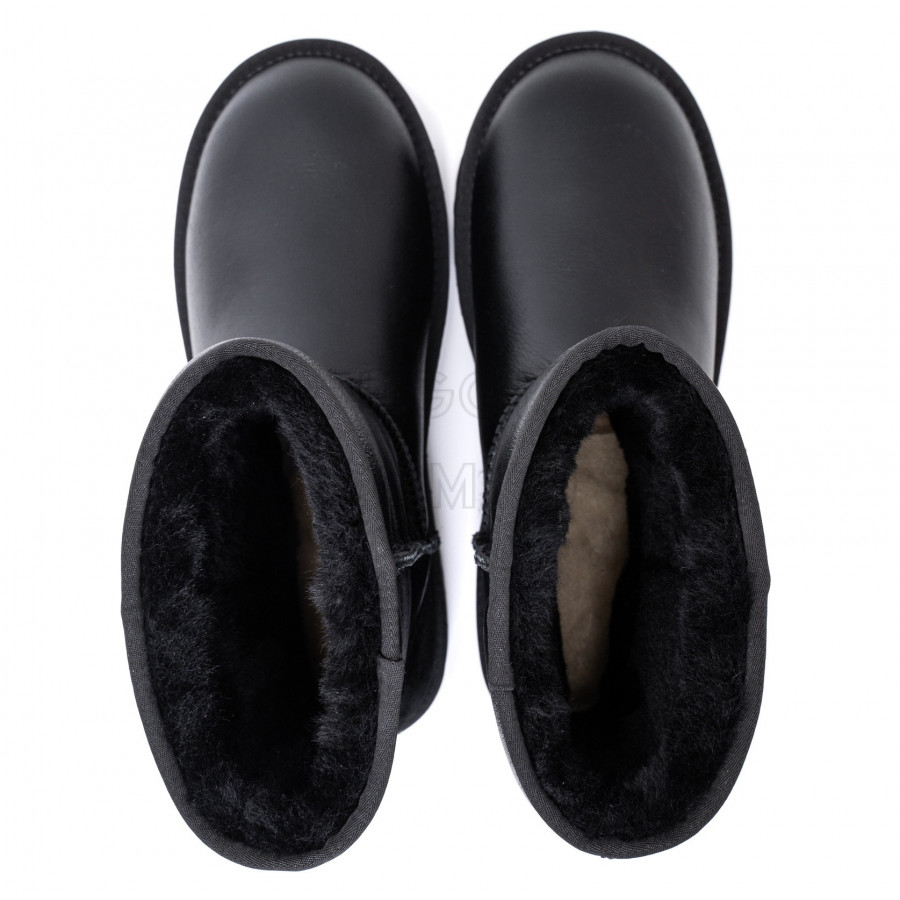 Мужские UGG Mens Classic Short Metallic Black