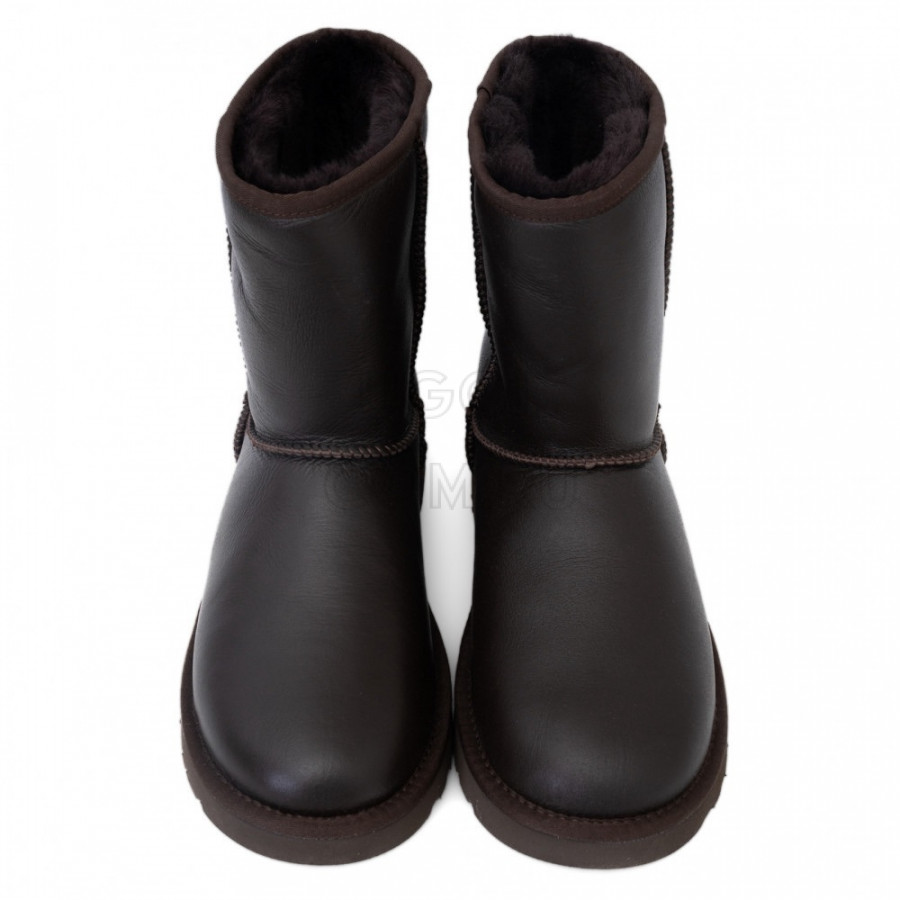 Мужские UGG Mens Classic Short Metallic Chocolate