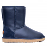 Mens Classic Short Metallic Navy