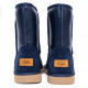 Мужские UGG Mens Classic Short Metallic Navy