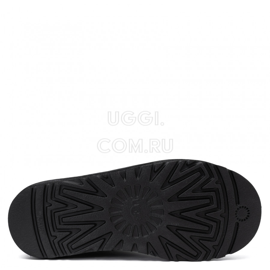Мужские UGG Mens Classic Short Zip II Black