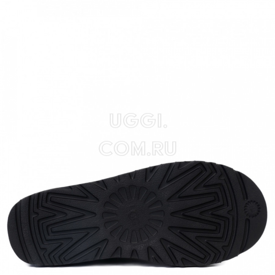 Мужские UGG Mens Classic Short Zip Metallic Black