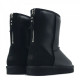 Мужские UGG Mens Classic Short Zip Metallic Black