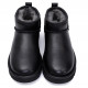 Мужские UGG Mens Classic Ultra Mini Leather Black