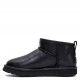 Мужские UGG Mens Classic Ultra Mini Leather Black