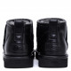 Мужские UGG Mens Classic Ultra Mini Leather Black
