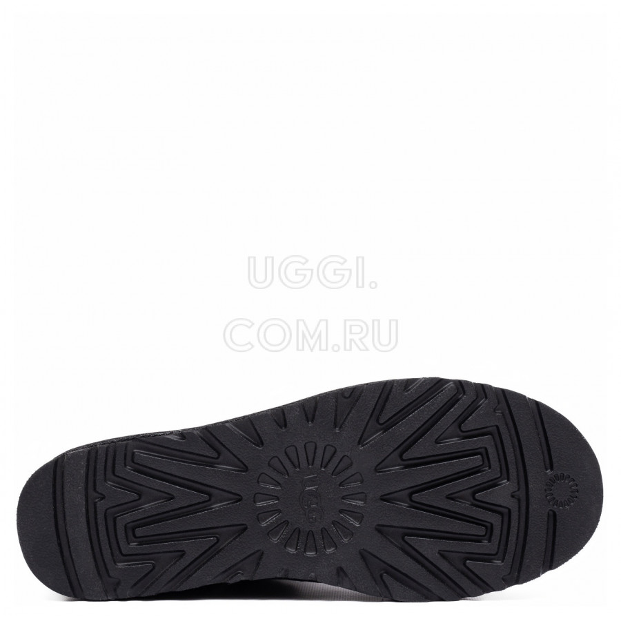 Мужские UGG Mens Classic Ultra Mini Zip Black