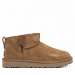 Mens Classic Ultra Mini Zip Chestnut