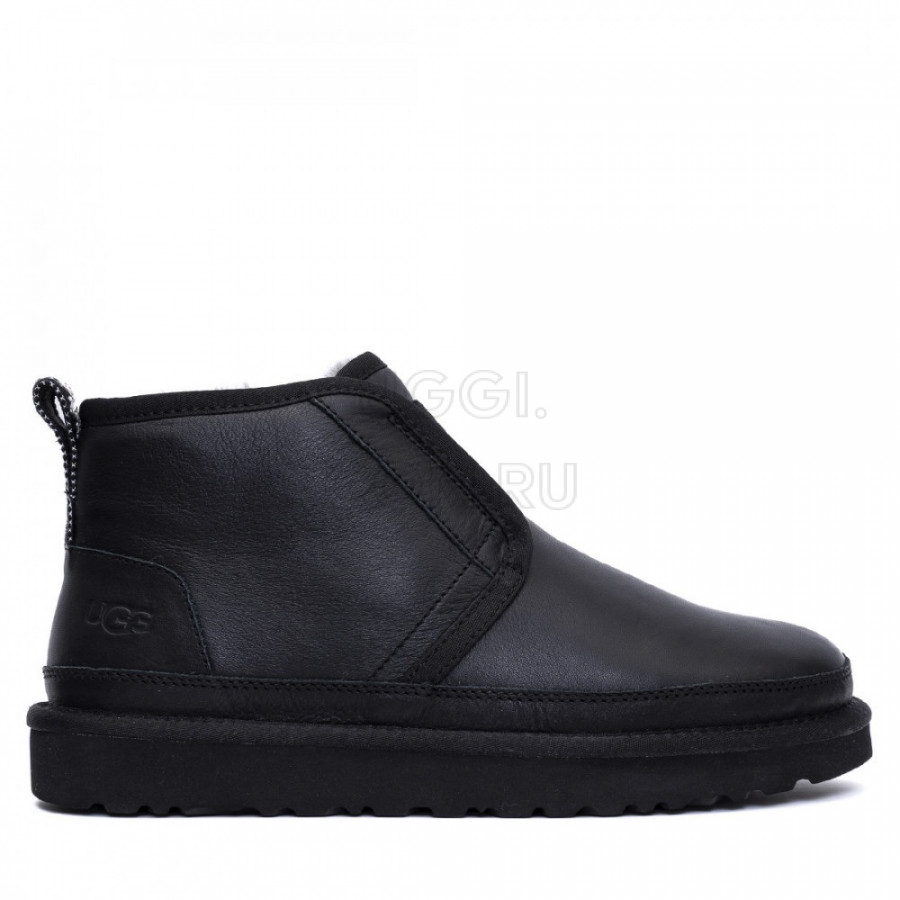 Мужские UGG Mens Neumel Flex Leather Black