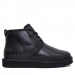 Mens Neumel Leather Black