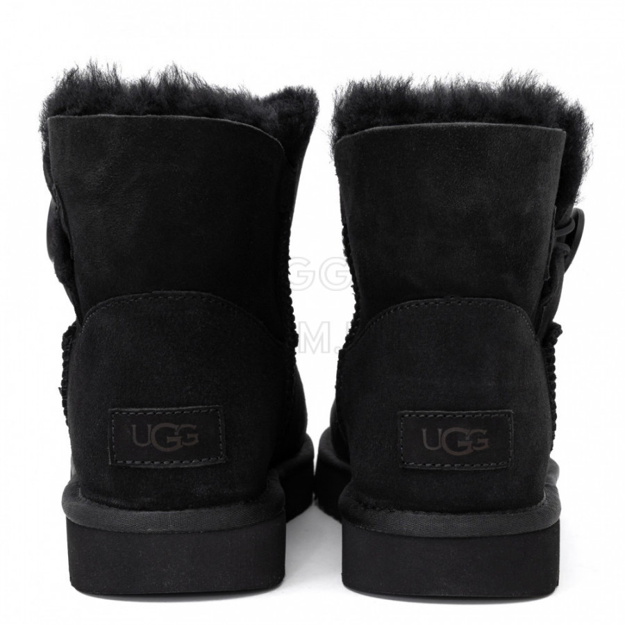 Женские UGG Mini Bailey Button II Black