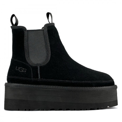 UGG Neumel Platform Chelsea Black