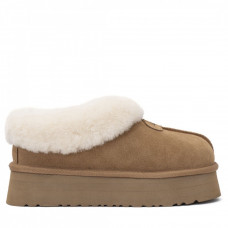 Platform Slipper Chestnut
