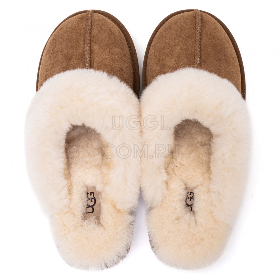 Женские UGG Slippers Scufette Chestnut
