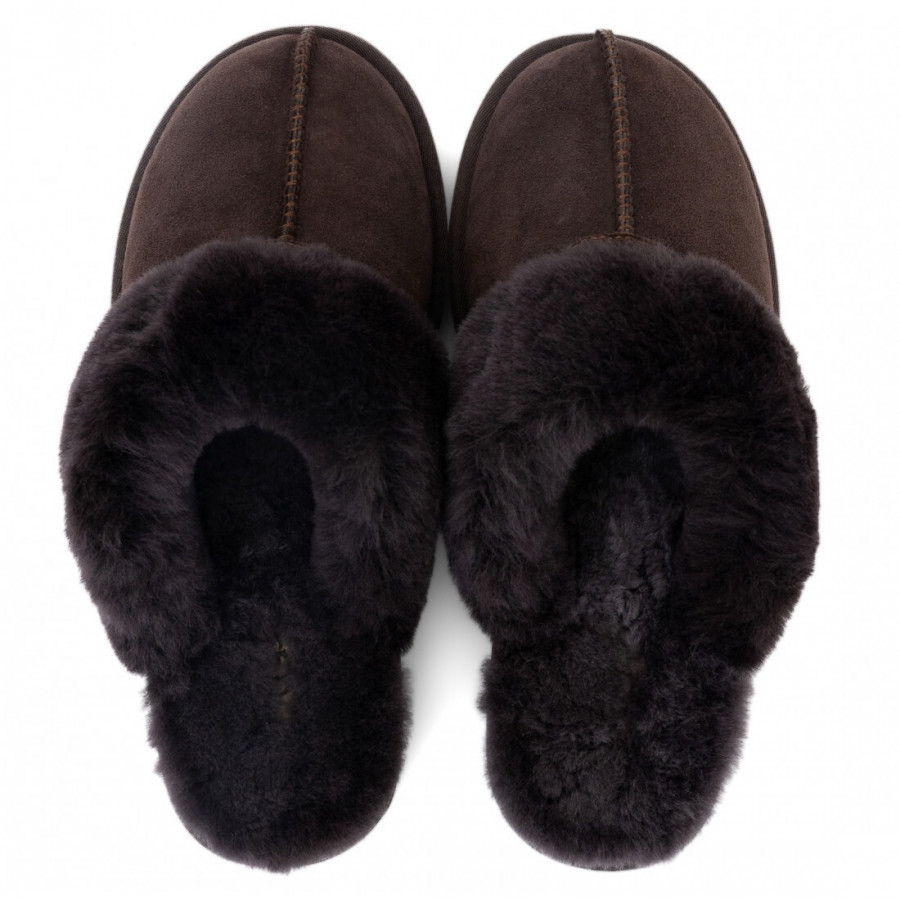 Женские UGG Slippers Scufette Chocolate