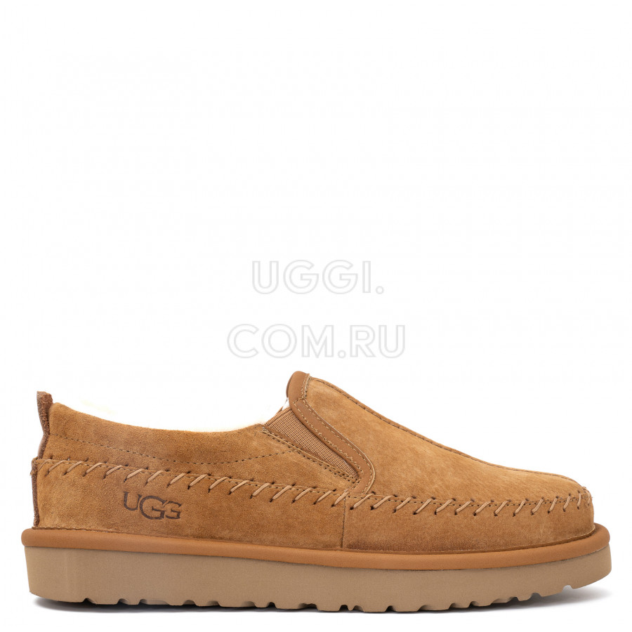 Женские UGG Stitch Slip On Chestnut