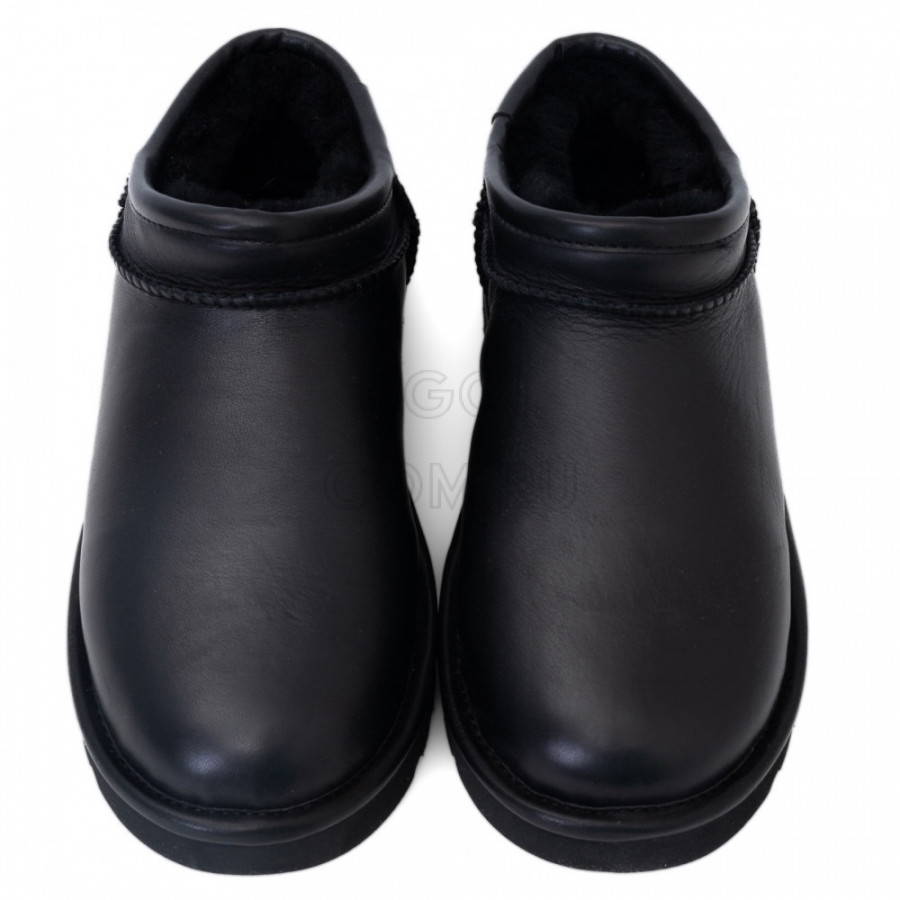 Женские UGG Ultra Mini Tasman Leather Black