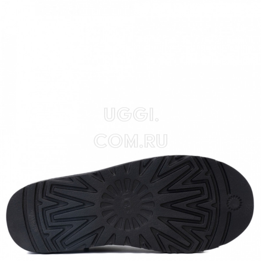 Женские UGG Ultra Mini Tasman Leather Black