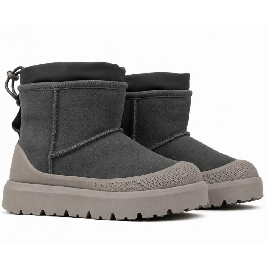 Женские UGG Classic Mini Weather Hybrid Obsidian Cobble Grey