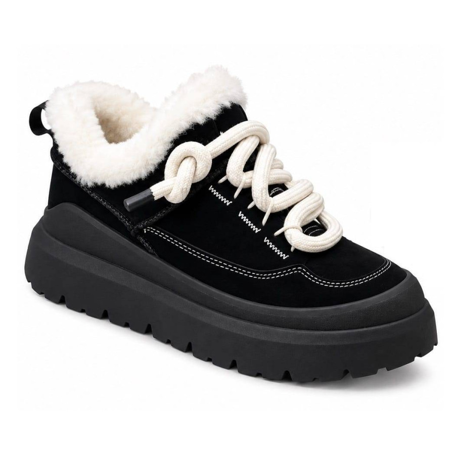 Женские UGG Heritage Utility Sneaker Black