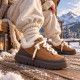 Женские UGG Heritage Utility Sneaker Chestnut