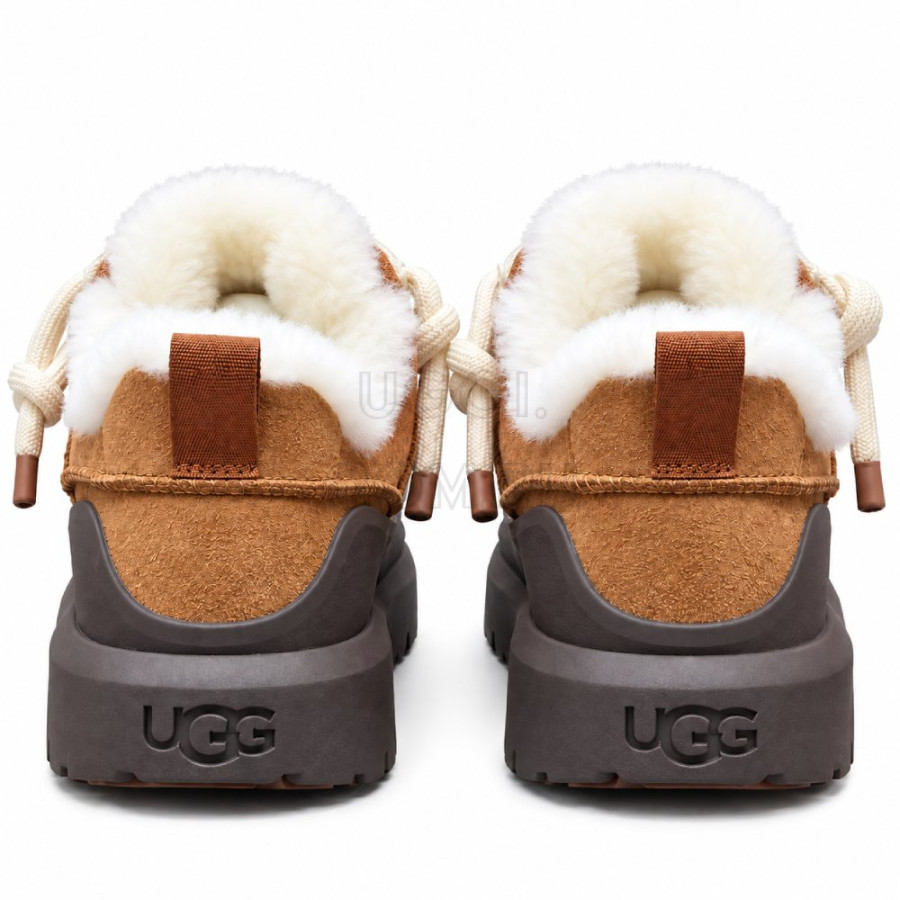 Женские UGG Heritage Utility Sneaker Chestnut