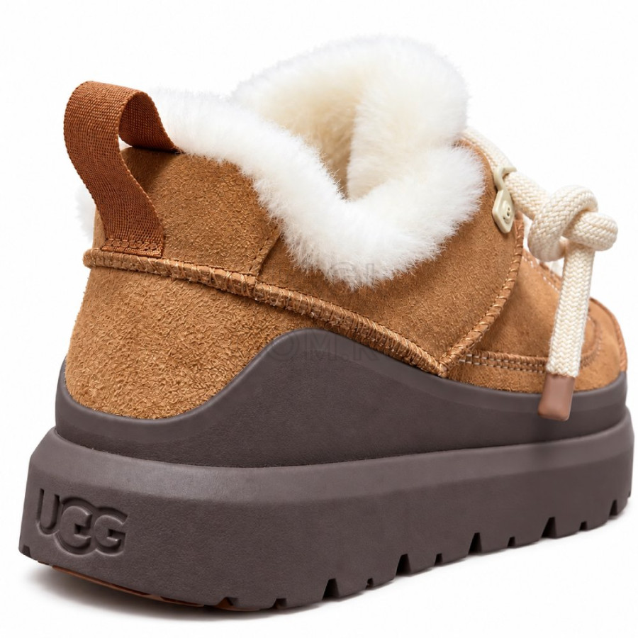 Женские UGG Heritage Utility Sneaker Chestnut