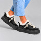 Женские UGG Heritage Utility Sneaker Leather Black