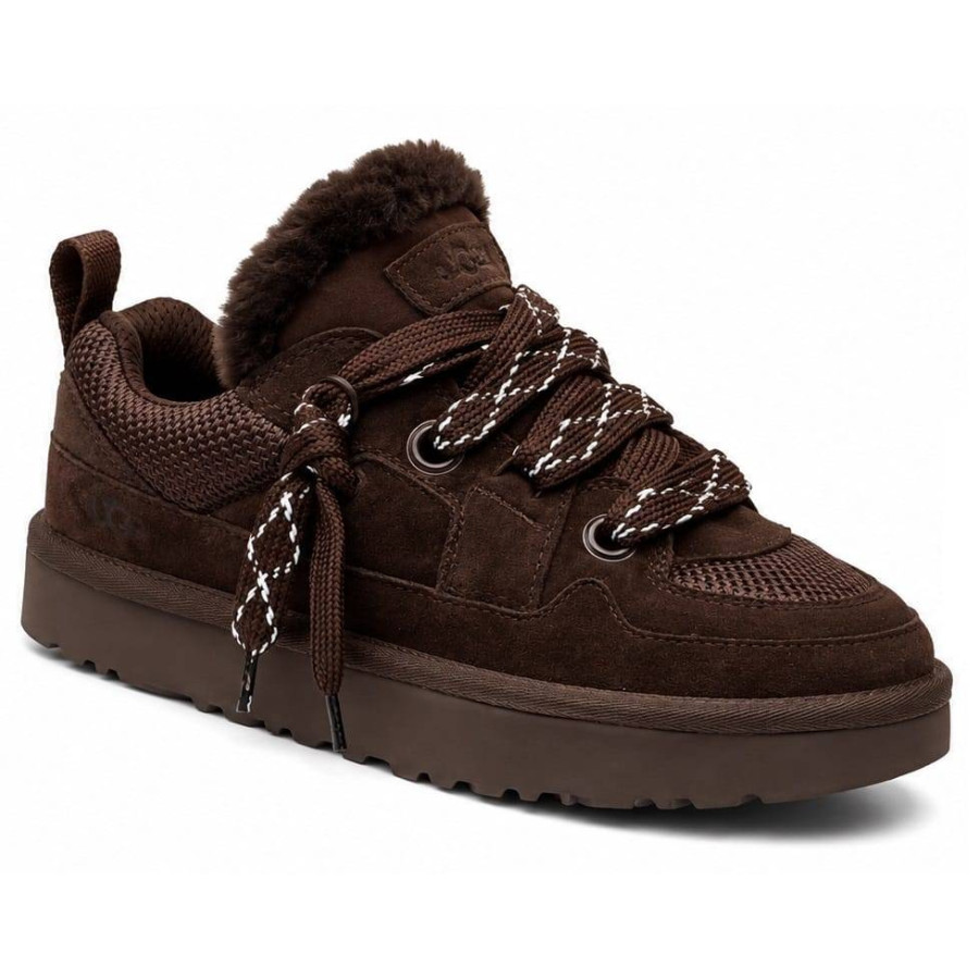 Женские UGG Lo Lowmel Sneaker Chocolate