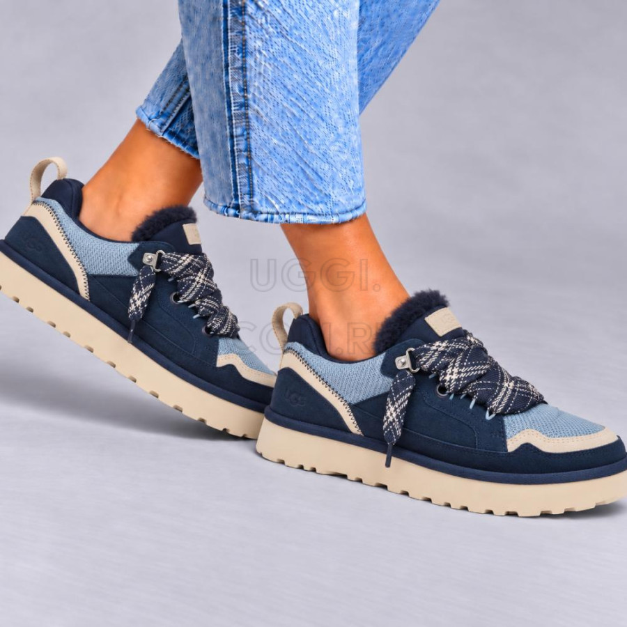 Женские UGG Lowmel Sneaker Dark Indigo Sea Salt